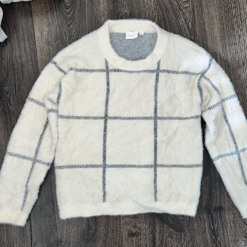 Fuzzy sweater